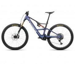Elektrinis dviratis ORBEA RISE LT M-TEAM 630W Tanzanite Carbon View - Carbon Raw (Matt)