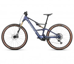Elektrinis dviratis ORBEA RISE SL M10 420W Tanzanite Carbon View - Carbon Raw (Matt)