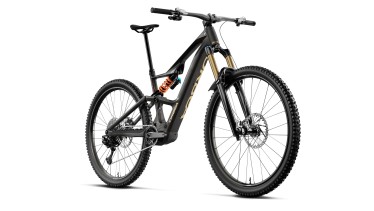 Elektrinis dviratis ORBEA RISE LT M20 420W Caramel C. View (Matt)- Titan Gold (Gloss)